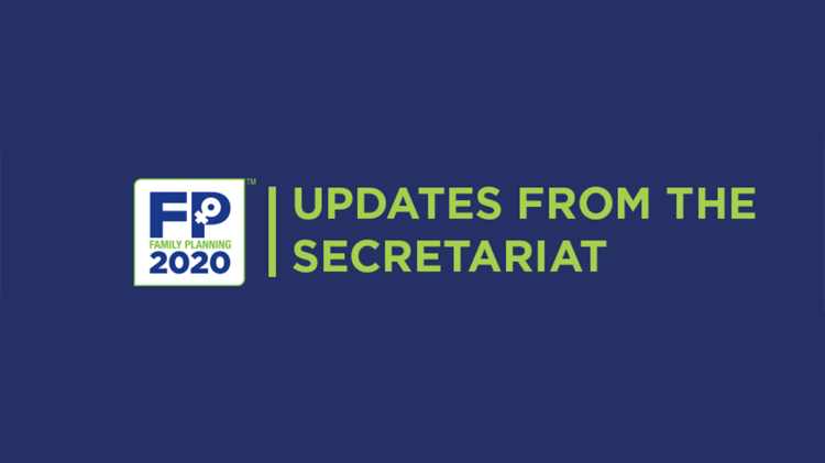 News and Updates from the FP2020 Secretariat